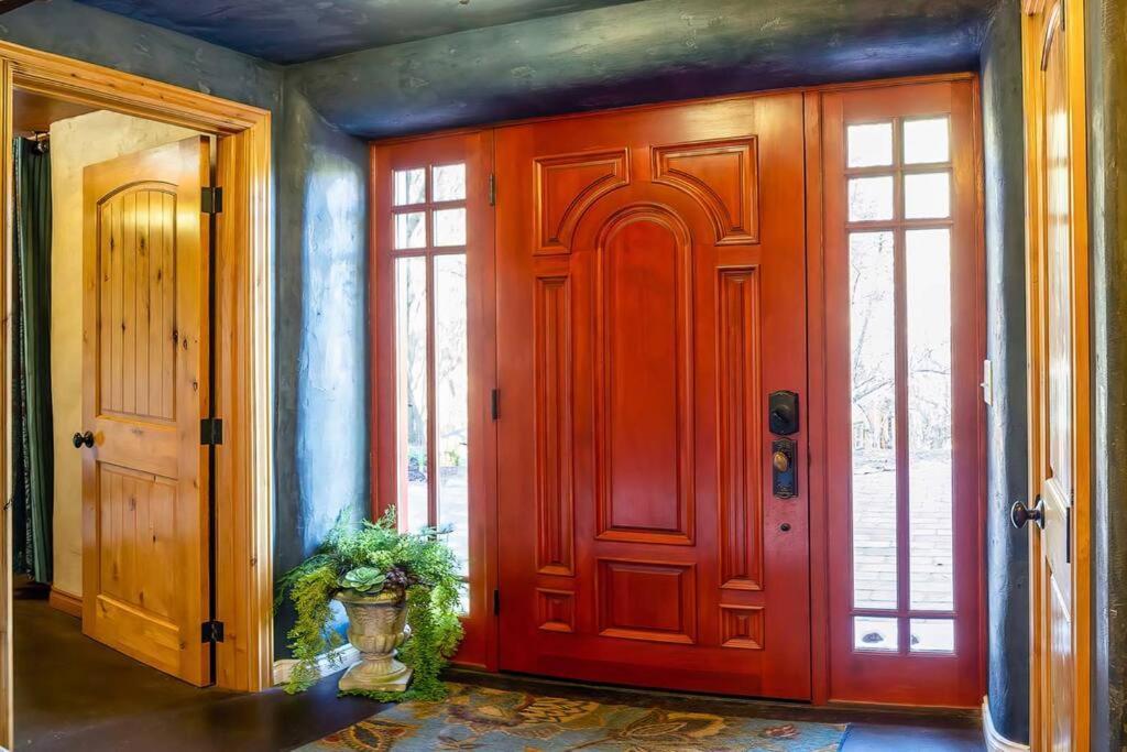 Villa European Style Straw Bale Retreat Ashland Exterior foto